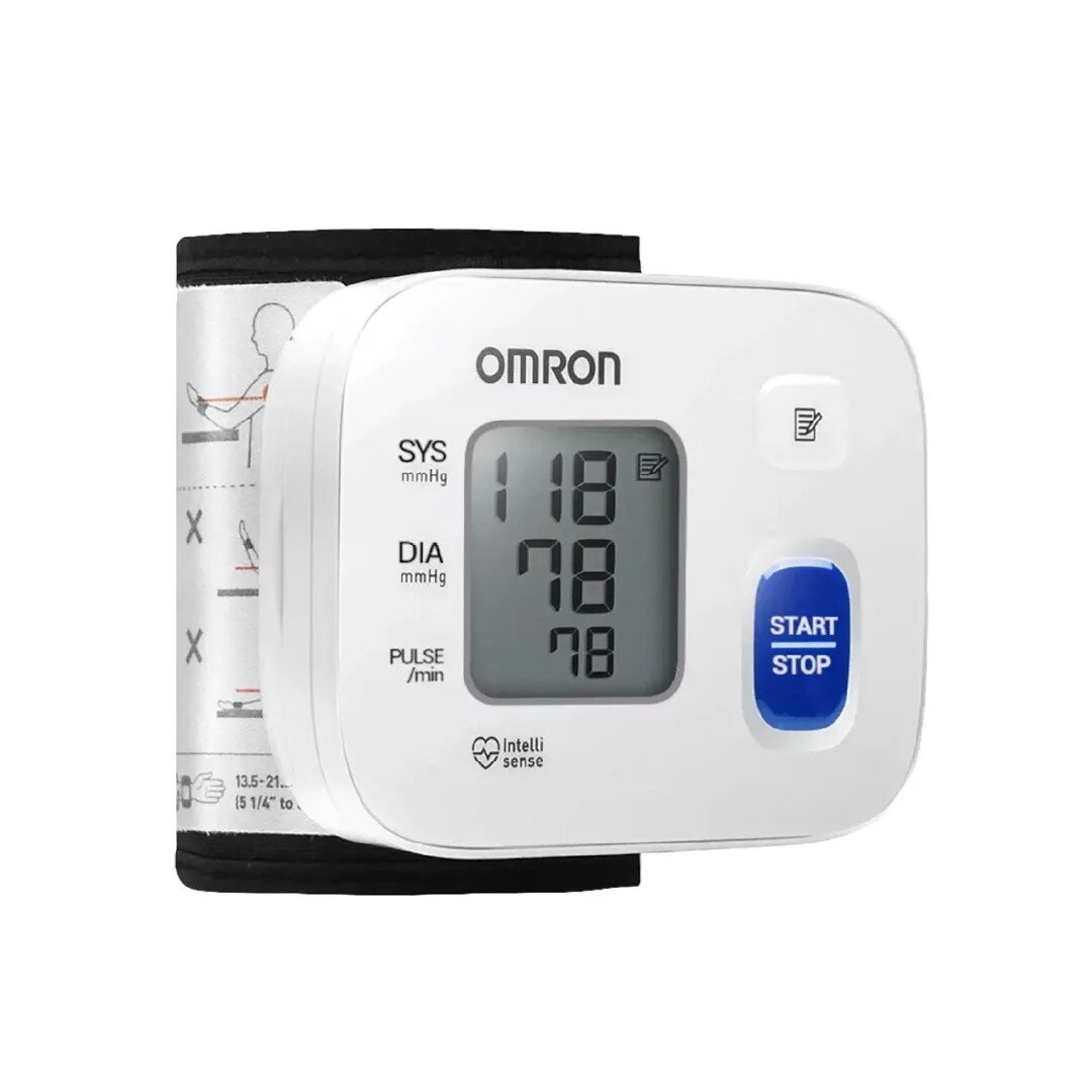 Dilbio kraujospūdžio matuoklis Omron RS2 HEM-6161-E - Image 2