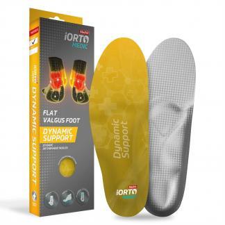Ortopediniai vidpadžiai pėdų pes planovalgus deformacijai Mazbit iORTO Dynamic Support Standard