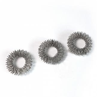 Masažiniai žiedai pirštui Su Džok (Su Jok), skersmuo 2,4 cm, 3 vienetų